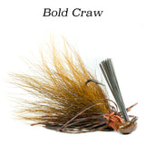 Bold Craw Hybrid-Skirt Casting Jig, arky head fishing lure
