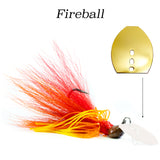 Fireball Hybrid Vibe 'Gold', vibrating fishing lure