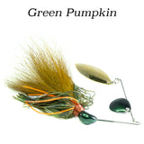 "Green Pumpkin" Hybrid Spinnerbait