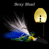 Sexy Shad Hybrid Vibe 'Gold', vibrating fishing lure