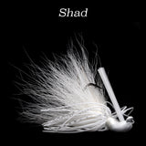 Shad Hybrid-Skirt Casting Jig, arky head fishing lure
