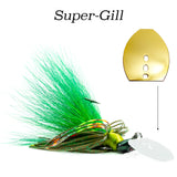 Super-Gill Hybrid Vibe 'Gold', vibrating fishing lure