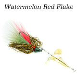"Watermelon Red Flake" Hybrid Buzzbait