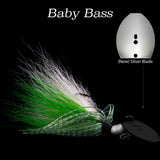 "Baby Bass" Hybrid Vibe Omega, extra large vibrating lure