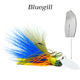 Bluegill Hybrid Vibe 'Bent Blade', vibrating fishing lure