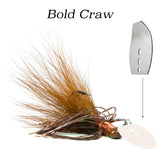 Bold Craw Hybrid Vibe 'Bent Blade', vibrating fishing lure