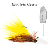 Electric Craw Hybrid Vibe 'Bent Blade', vibrating fishing lure