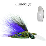 Junebug Hybrid Vibe 'Bent Blade', vibrating fishing lure