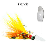 Perch Hybrid Vibe 'Bent Blade', vibrating fishing lure