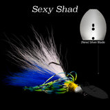 "Sexy Shad" Hybrid Vibe Omega, extra large vibrating lure