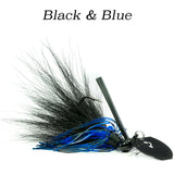 Black & Blue Hybrid Vibe HD, vibrating fishing lure