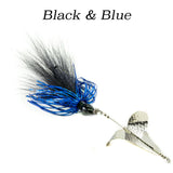 "Black & Blue" Hybrid Buzzbait