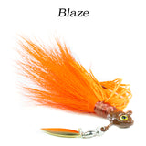 Blaze Hybrid-Skirt Underspin, hand tied underspin