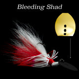Bleeding Shad Hybrid Vibe 'Gold', vibrating fishing lure