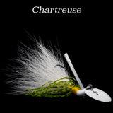 Chartreuse Hybrid Vibe HD, vibrating fishing lure