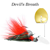 Devil's Breath Hybrid Vibe 'Gold', vibrating fishing lure