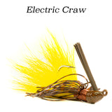 Electric Craw Hybrid-Skirt Swim Jig