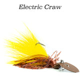 "Electric Craw" Hybrid Vibe Omega, extra large vibrating lure