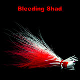 Bleeding Shad Hybrid-Skirt Finesse Jig
