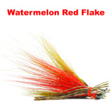 Watermelon Red Flake Hybrid-Skirt Finesse Jig