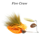 "Fire Craw" Hybrid Spinnerbait