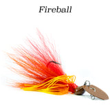 "Fireball" Hybrid Vibe Omega, extra large vibrating lure