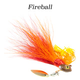 Fireball Hybrid-Skirt Underspin, hand tied underspin