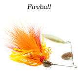 "Fireball" Hybrid Spinnerbait