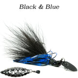 Black & Blue Hybrid Vibe 'Flash',  vibrating fishing lure