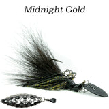 Midnight Gold Hybrid Vibe 'Flash',  vibrating fishing lure