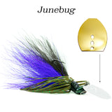Junebug Hybrid Vibe 'Gold', vibrating fishing lure