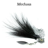 Medusa Hybrid-Skirt Underspin, hand tied underspin