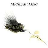"Midnight Gold" Hybrid Buzzbait