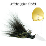 Midnight Gold Hybrid Vibe 'Gold', vibrating fishing lure