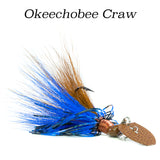 "Okeechobee Craw" Hybrid Vibe Omega, extra large vibrating lure