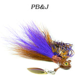 PB&J Hybrid-Skirt Underspin, hand tied underspin