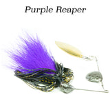 "Purple Reaper" Hybrid Spinnerbait