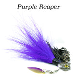 Purple Reaper Hybrid-Skirt Underspin, hand tied underspin