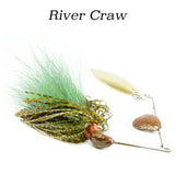 "River Craw" Hybrid Spinnerbait
