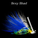 Sexy Shad Hybrid-Skirt Casting Jig, arky head fishing lure