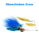 Okeechobee Craw Hybrid Spinnerbait Plus, big game spinner