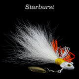 Starburst Hybrid-Skirt Underspin, hand tied underspin