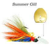 Summer Gill Hybrid Vibe 'Gold', vibrating fishing lure