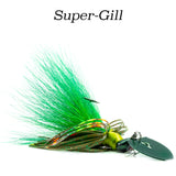 "Super-Gill" Hybrid Vibe Omega, extra large vibrating lure