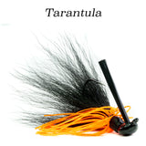Tarantula Hybrid-Skirt Casting Jig, arky head fishing lure