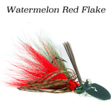 Watermelon Red Flake Hybrid Vibe HD, vibrating fishing lure